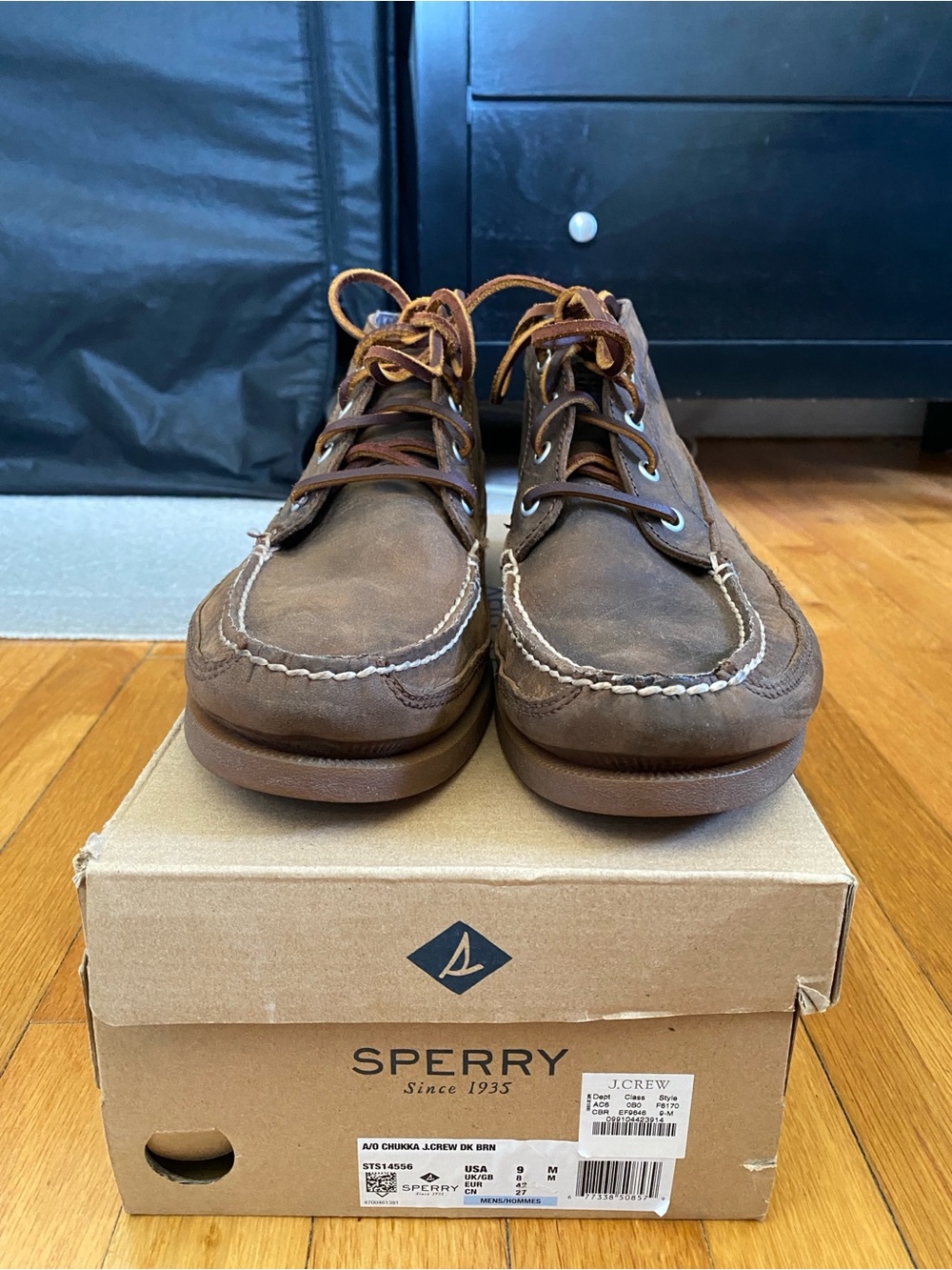 Sperry Brown Leather Men’s Chukka Boots